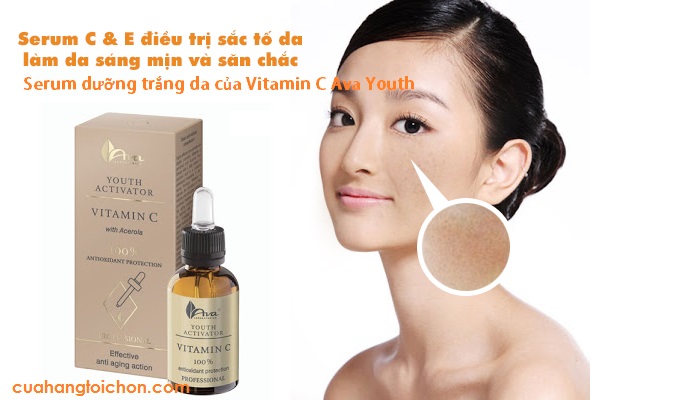 Serum dưỡng trắng da của Vitamin C Ava Youth-balan-02